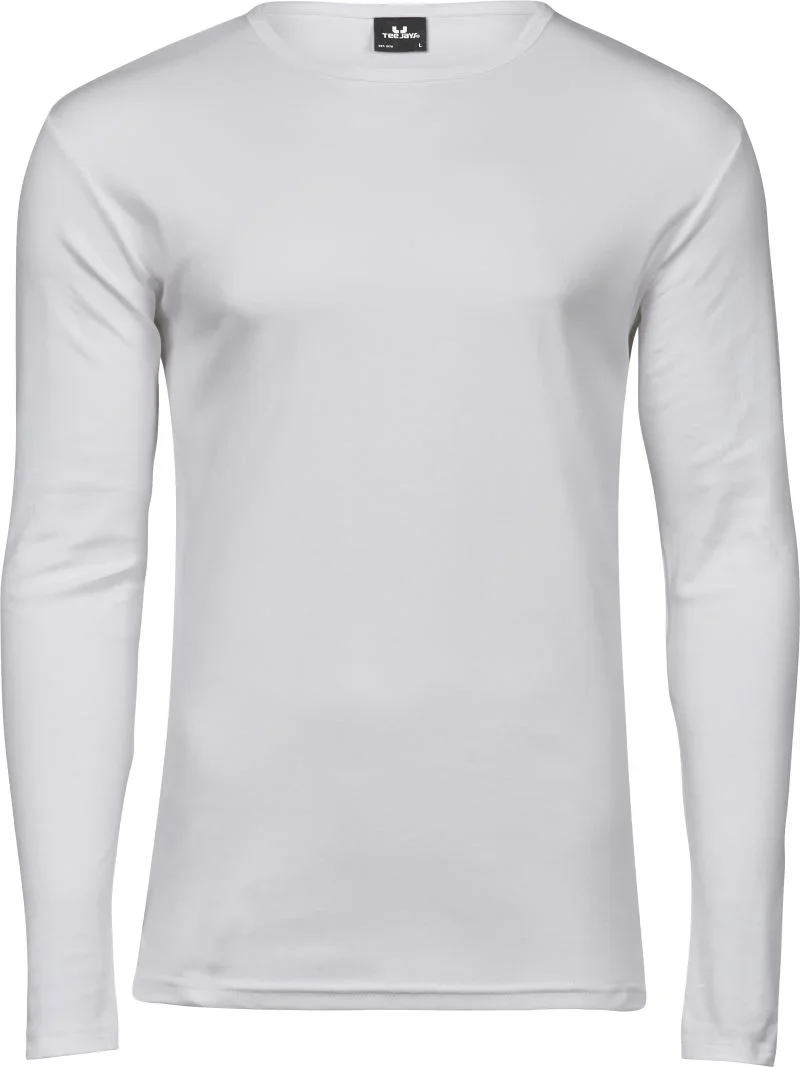 TEE JAYS TJ 530 – Herren Interlock T-Shirt langarm – White