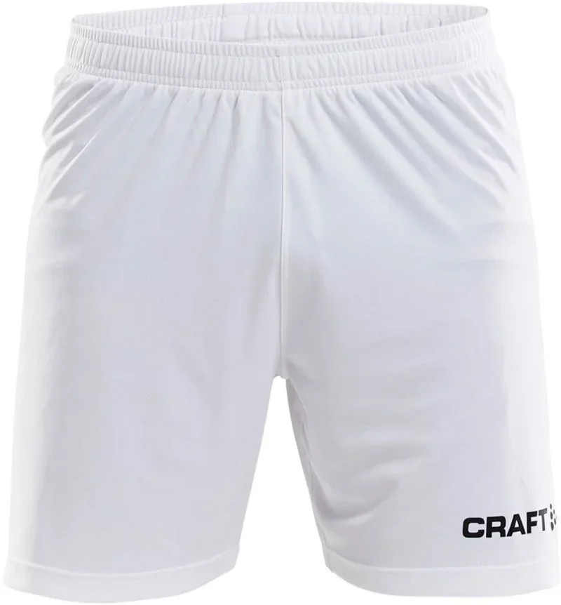 Craft Teamwear Squad Go Short Solid M – Herren Sport Shorts – White