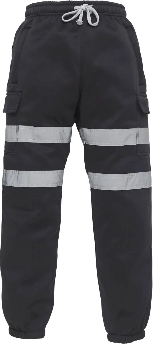 Yoko HV 016T – Hi-Vis Jogginghose – Black