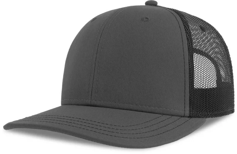 Atlantis Sonic-S – 6 Panel Trucker Kappe – Dark Grey/Black