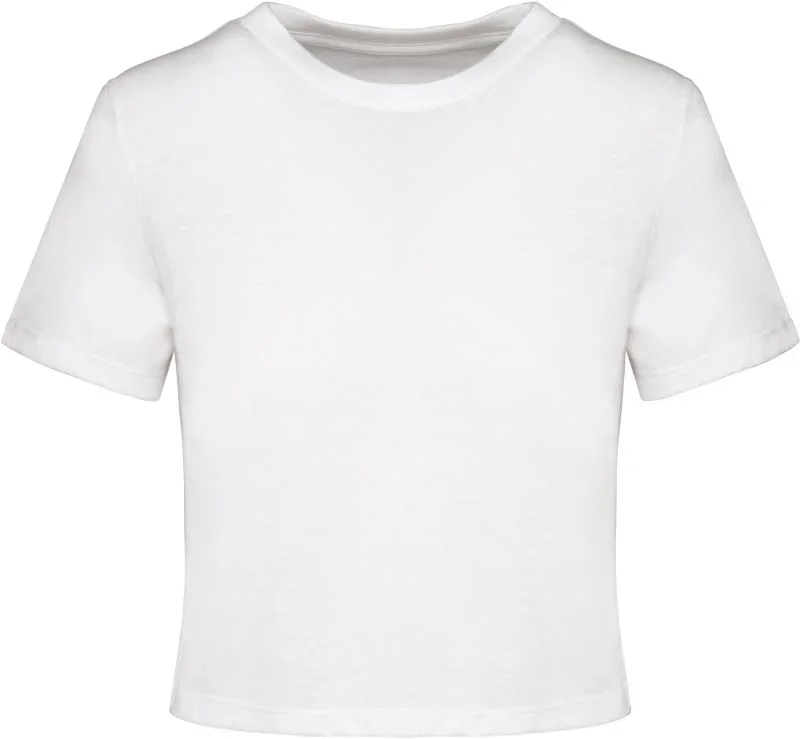 Kariban PA 4022 – Damen Crop Top – White