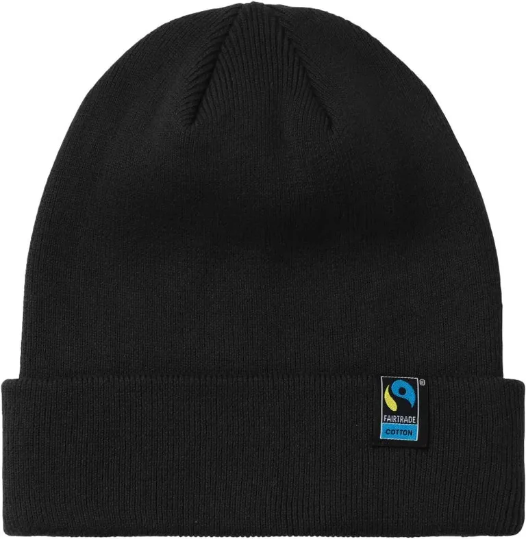 Neutral O 93055 – Bio Fairtrade Strickmütze – Black