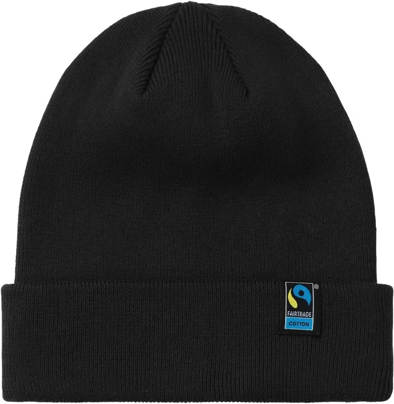 Neutral O 93055 – Bio Fairtrade Strickmütze – Black