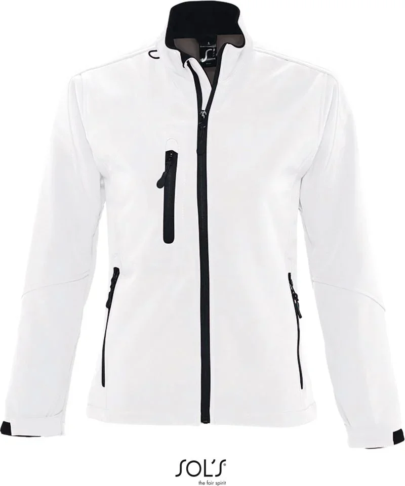 SOL's Collection Roxy – Damen 3-Lagen Softshell Jacke – White