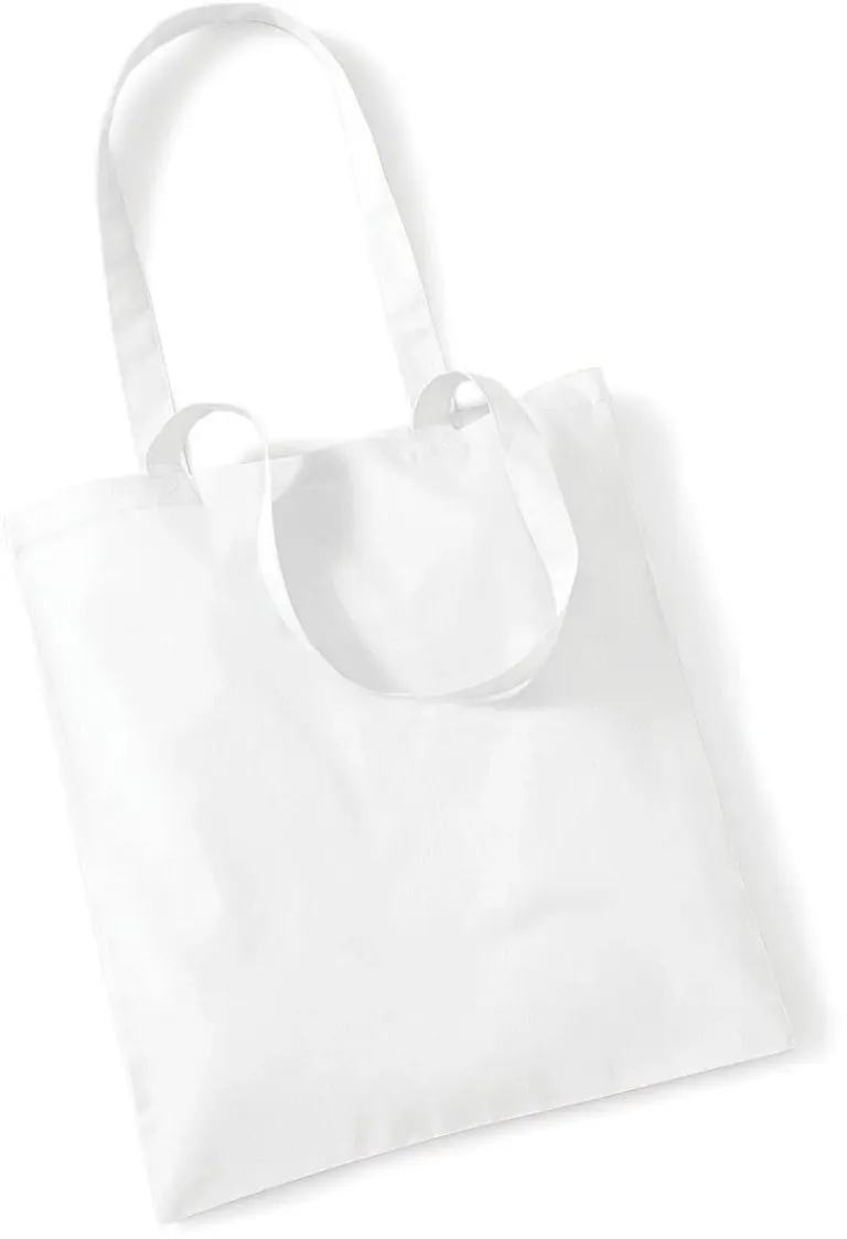 Westford Mill W 101 – Baumwolltasche "Bag for Life" – White