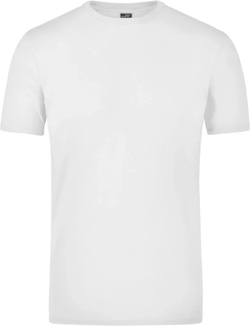 James & Nicholson JN 55 – Stretch T-Shirt – White
