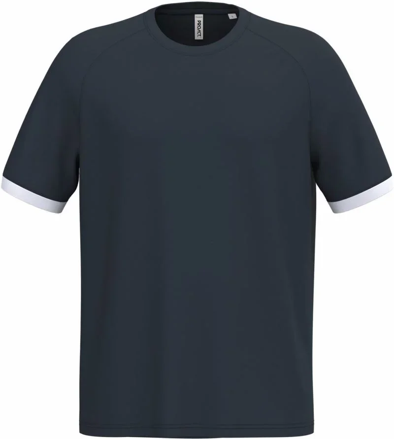 Kariban PA 4045 – Unisex Kontrast Sport Shirt – Navy/White