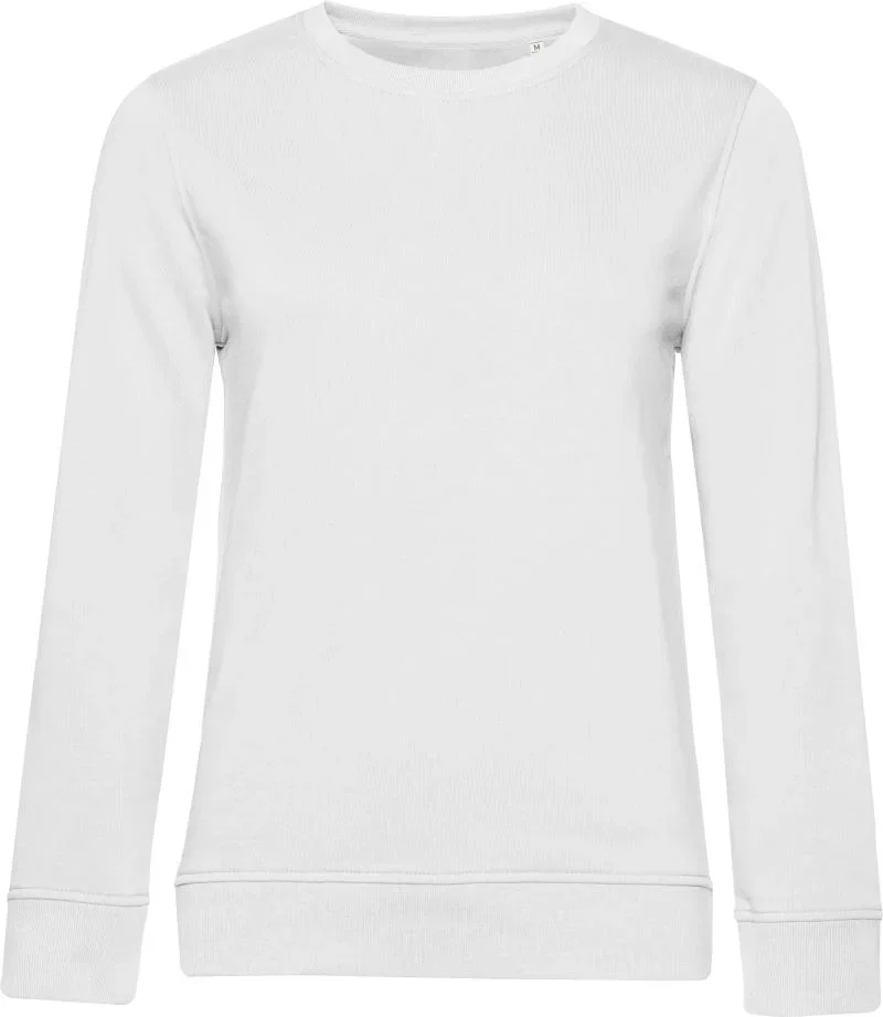 B&C Collection Inspire Crew Neck – Damen Sweater – White