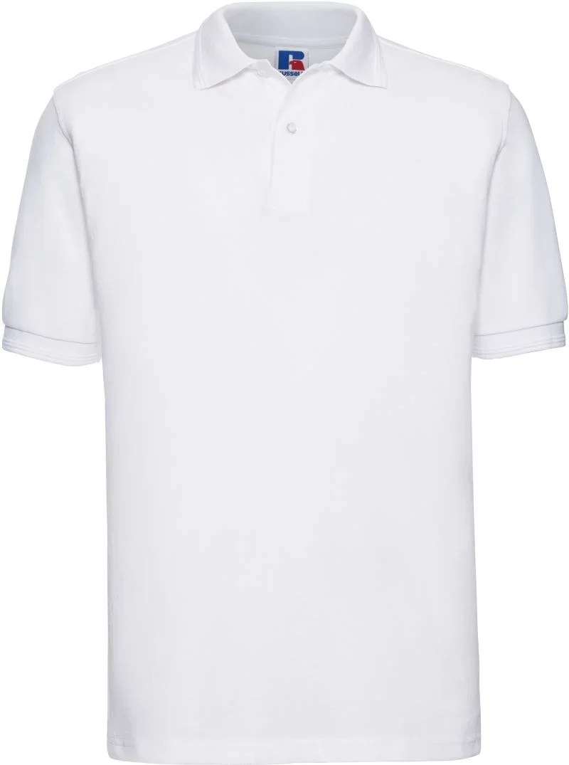 Russell Athletic 599M – Piqué Polo – White