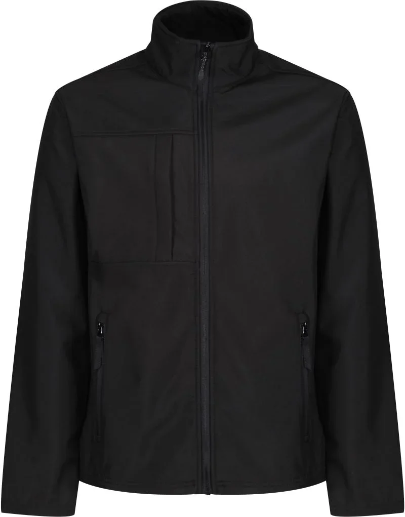 Regatta Professional TRA 688 – Herren 3-Lagen Softshell Jacke "Octagon II" – Black/Black