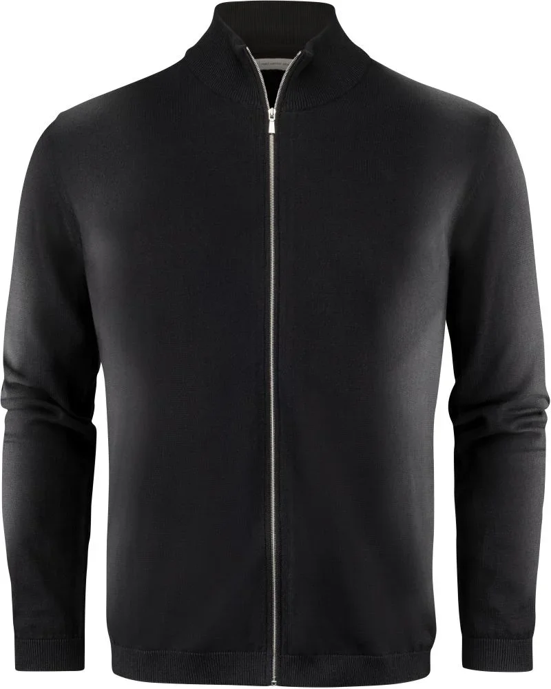 James Harvest Ashland Cardigan – Herren Cardigan – Black