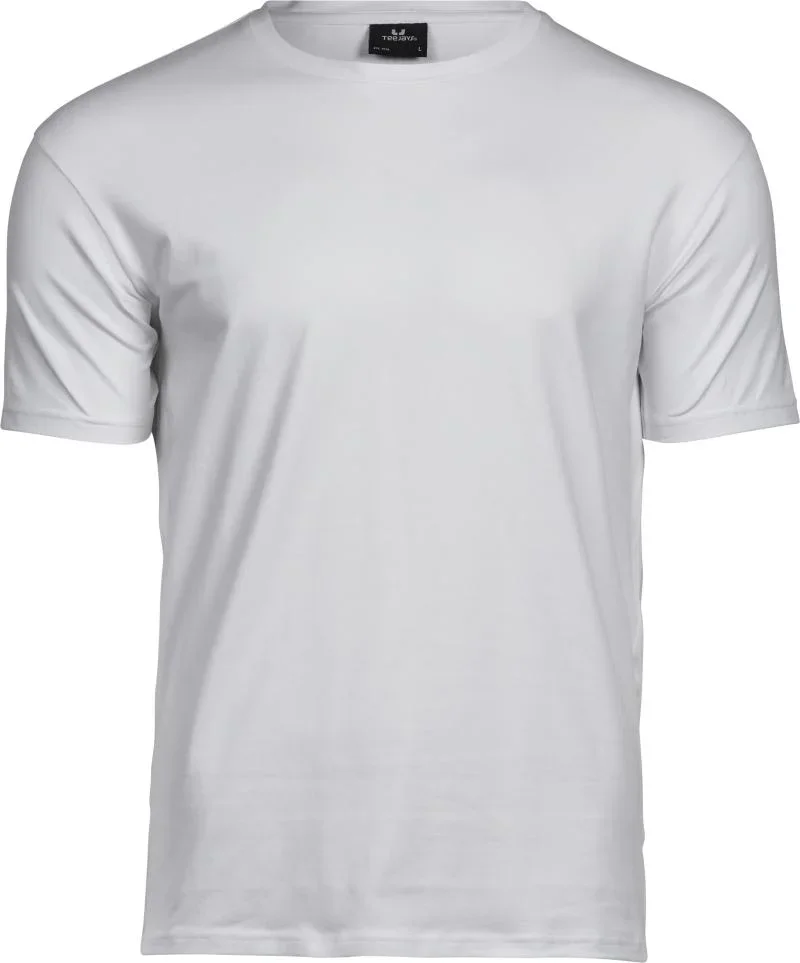 TEE JAYS TJ 400 – Herren Stretch T-Shirt – White