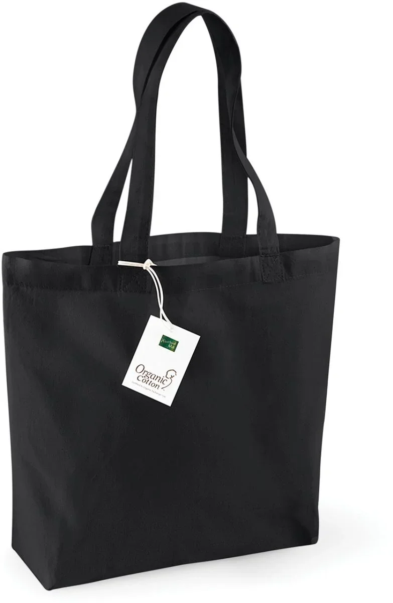 Westford Mill W 180 – Bio Baumwolltasche – Black