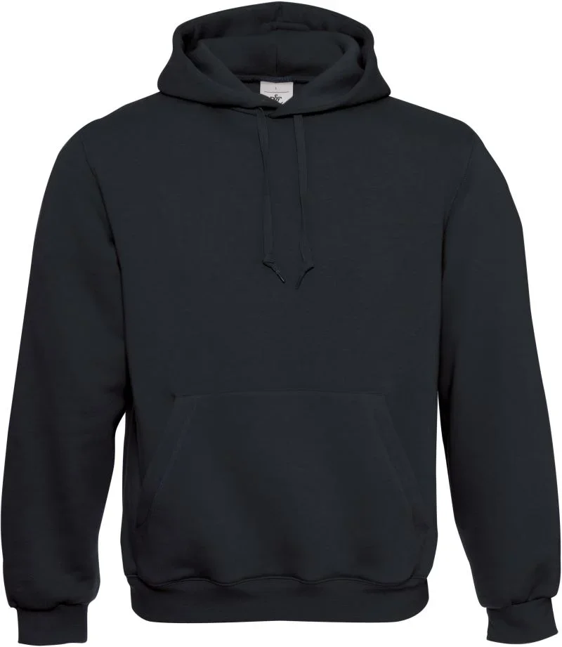 B&C Collection Hooded – Kapuzen Sweater – Black