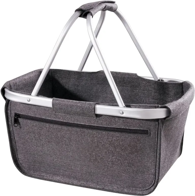 Halfar 1808800 – Filz Shopper "Basket" – Anthracite