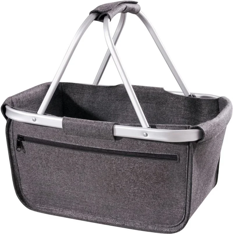 Halfar 1808800 – Filz Shopper "Basket" – Anthracite