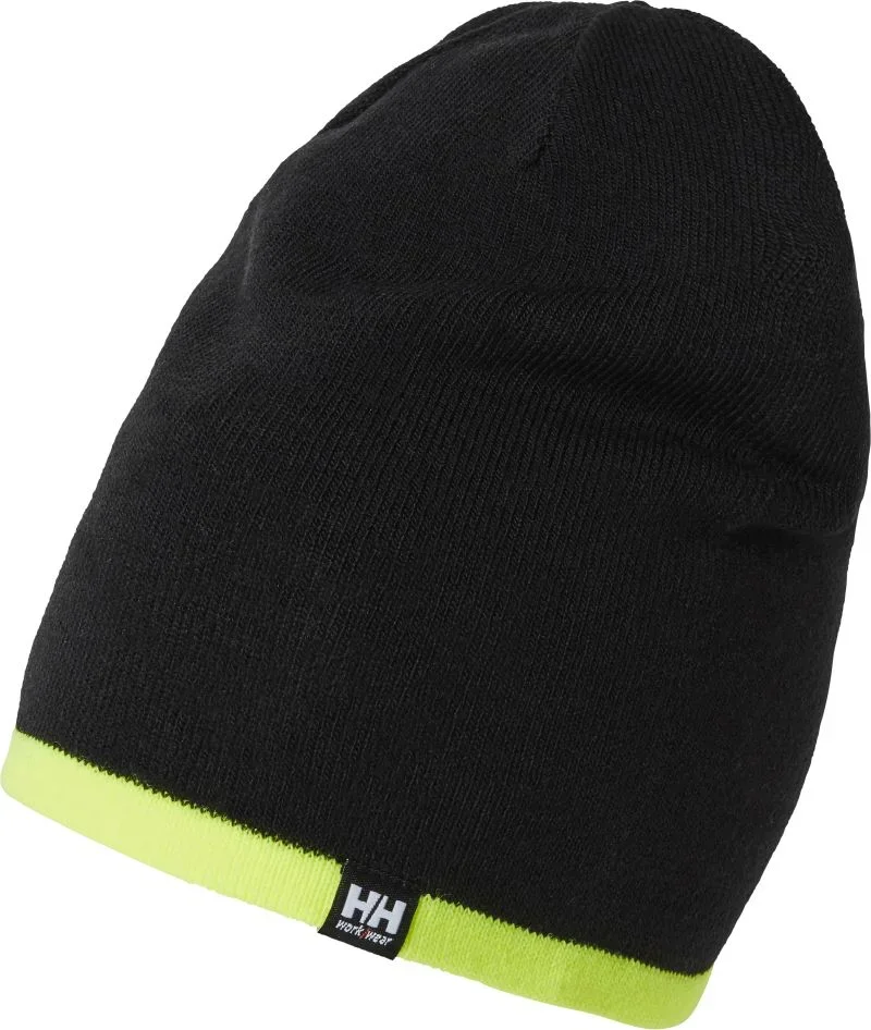 Helly Hansen Classic 79883 – Strickmütze "Classic" – Black/Yellow