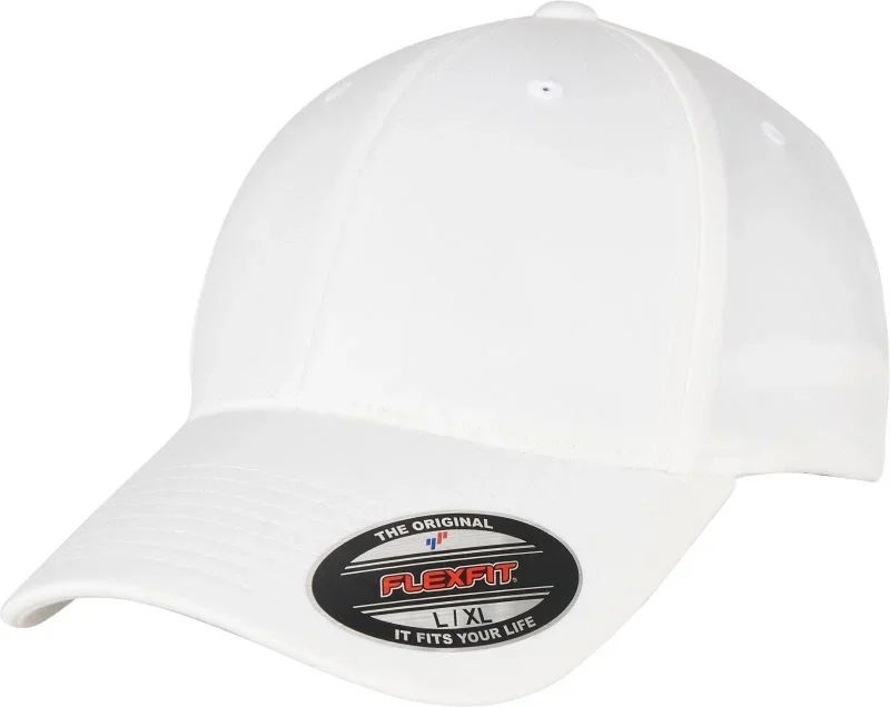 Flexfit 6277AS – 6 Panel Kappe "Alpha Shape" – White