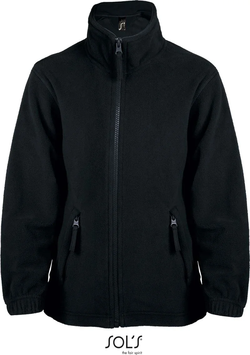 SOL's Collection North Kids – Kinder Fleece Jacke – Black