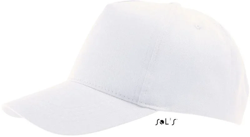 SOL's Collection Buzz – 5 Panel Kappe – White