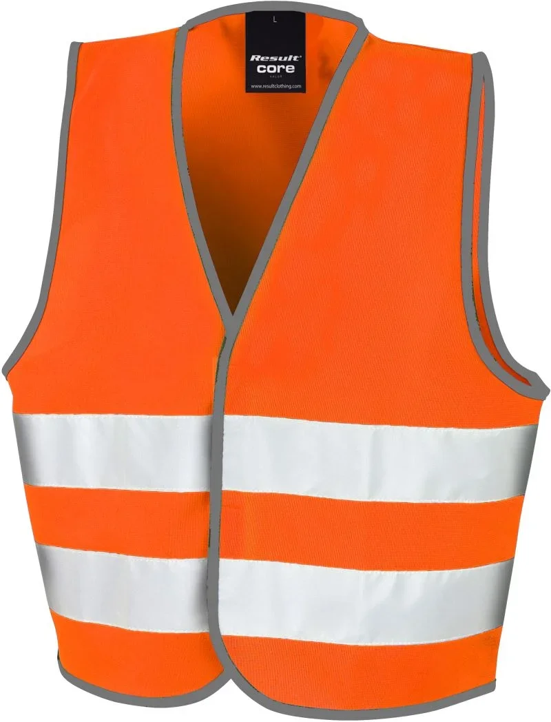 Result R 200J – Kinder Warnweste – Fluorescent Orange