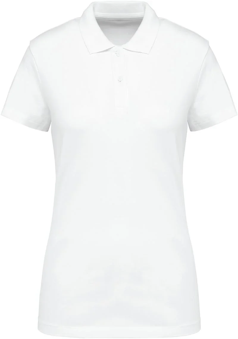 Kariban PK 201 – Damen Supima® Stretch Piqué Polo – White