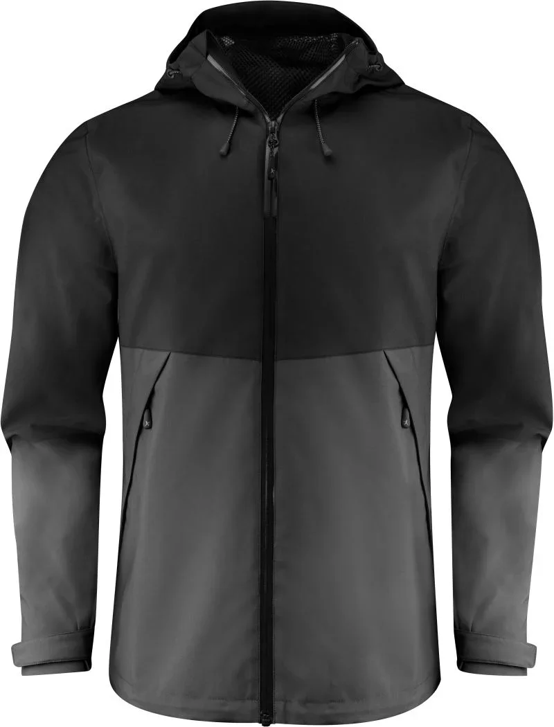 James Harvest Northville Jacket Men – Herren Regenjacke "Two-Tone" – Black
