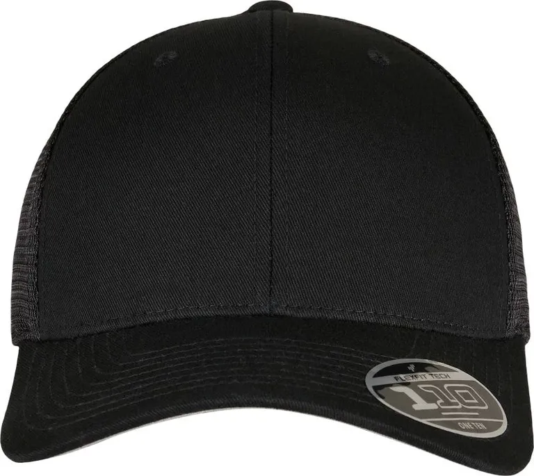 Flexfit 110M/110BM – 6 Panel Mesh Kappe – Black