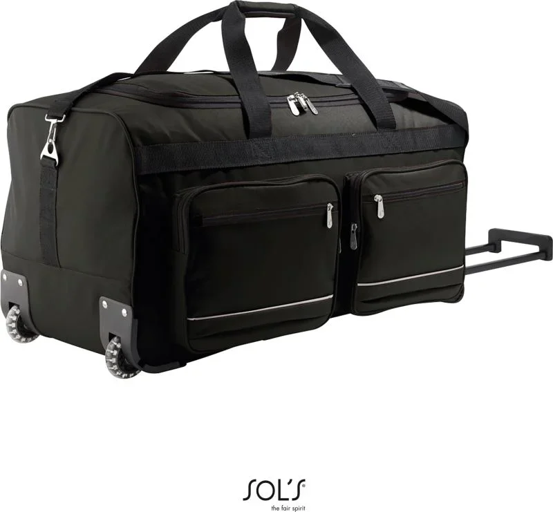 SOL's Collection Voyager – Reisetasche mit Rollen – Black