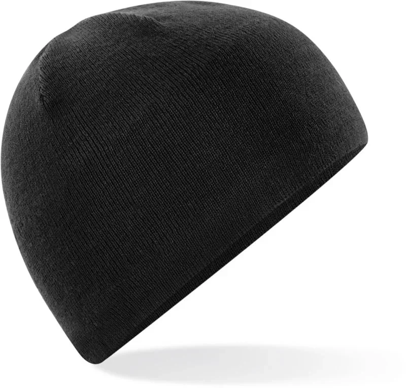 Beechfield B 501 – Wasserabweisende Strickmütze – Black