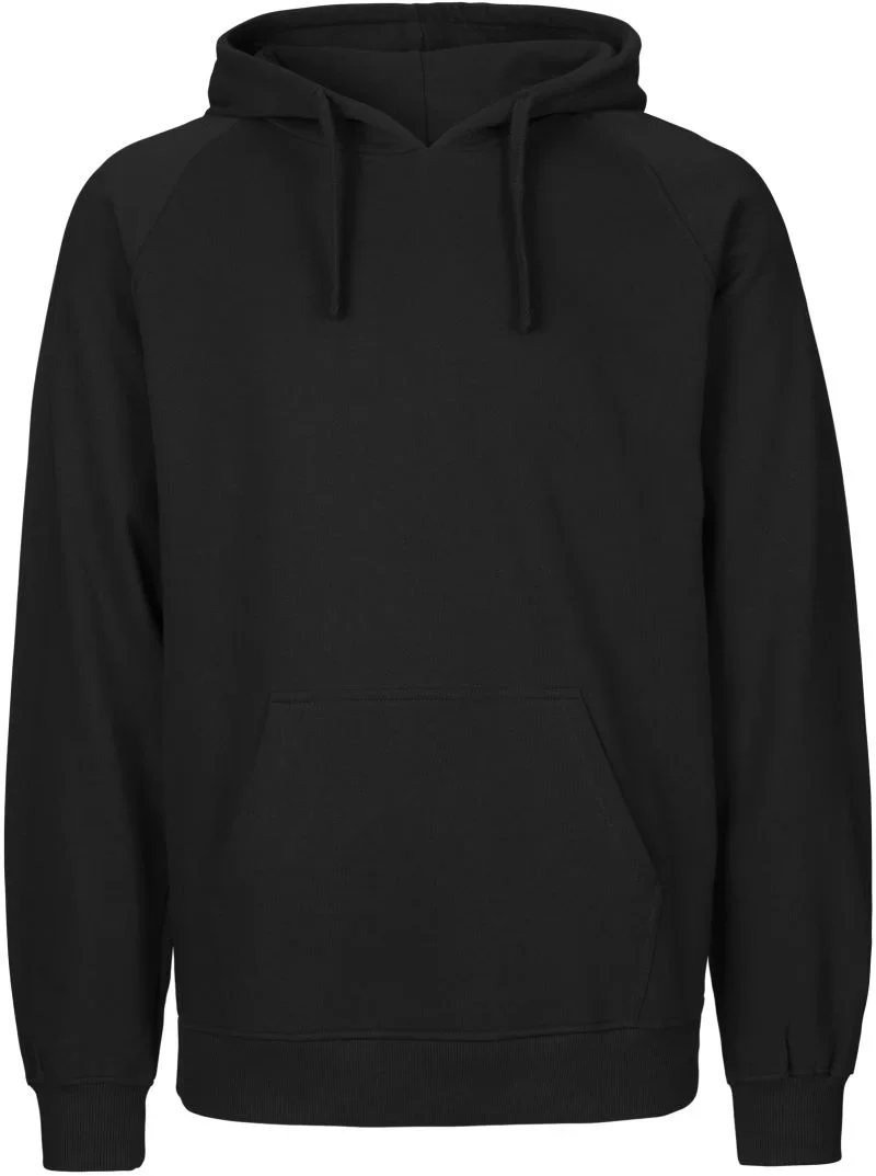 Neutral T 63101 – Schwerer Bio IC Kapuzen Sweater "Tiger" – Black