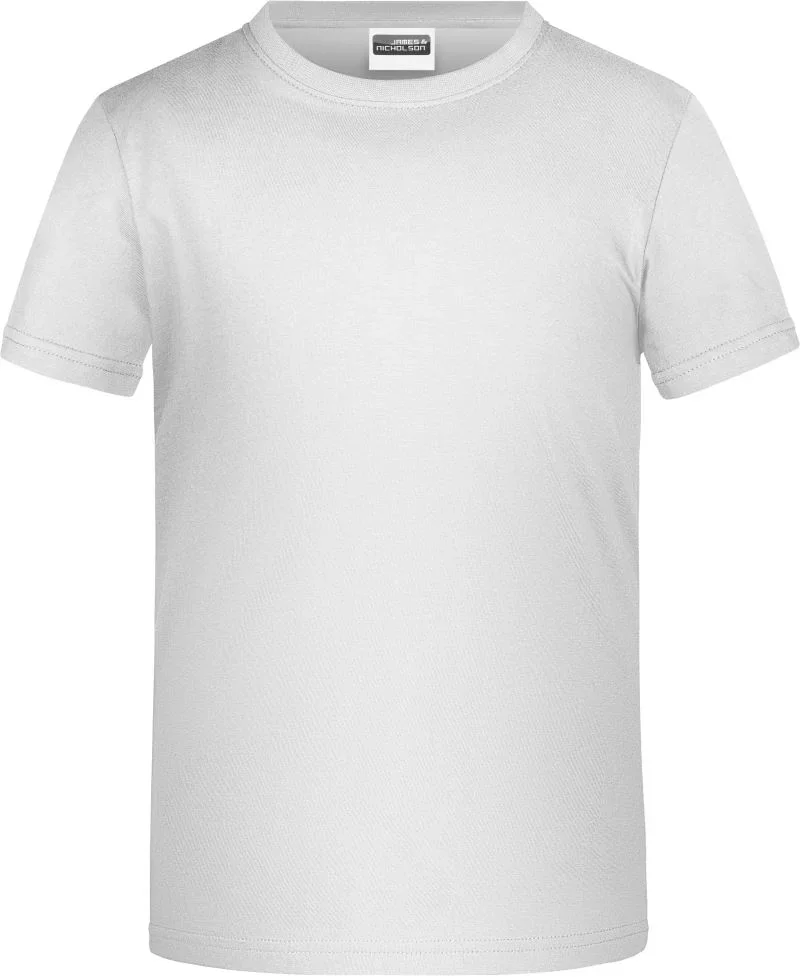 James & Nicholson JN 745 – Jungen T-Shirt – White