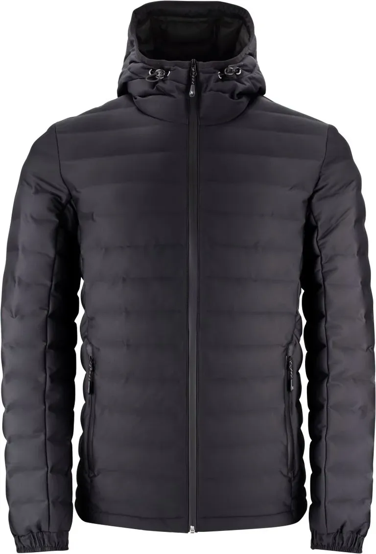 James Harvest Woodlake Jacket Men – Herren Winterjacke "Woodlake Heights" – Black