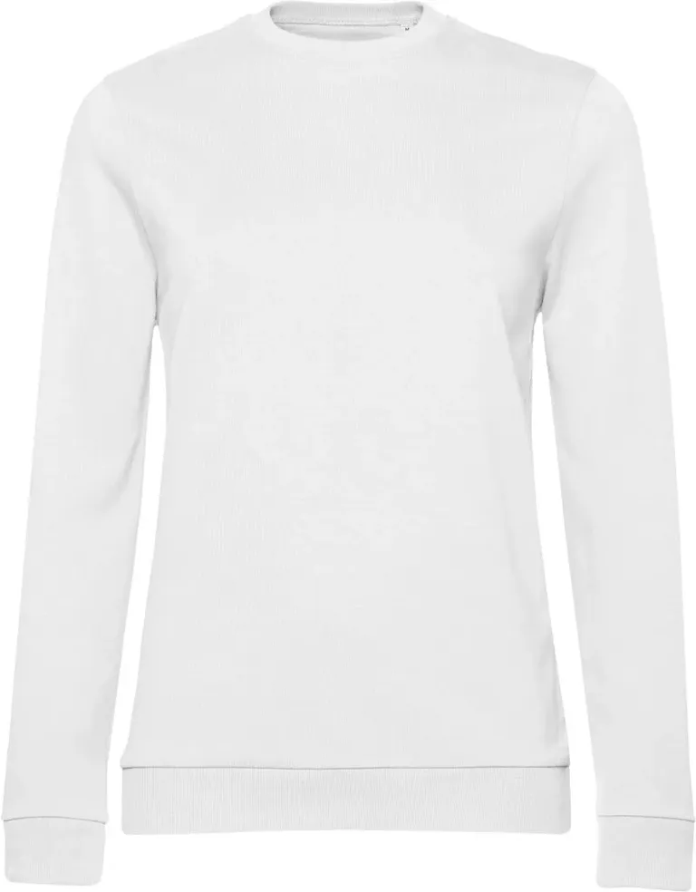B&C Collection Set In – Damen Sweater – White