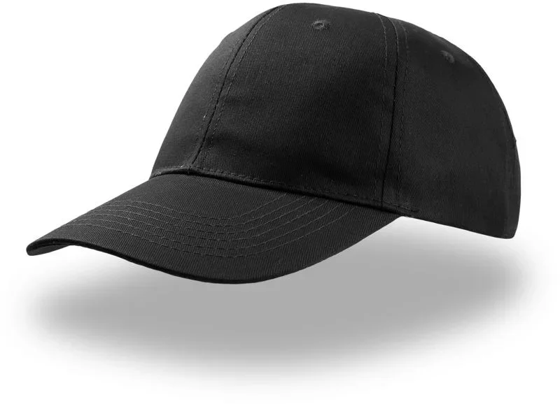 Atlantis Start Six – 6 Panel Kappe "Start Six" – Black