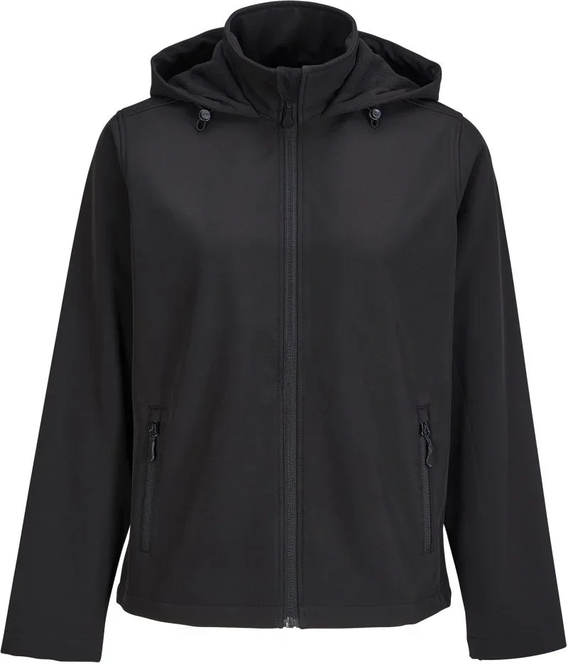 SOL's Collection Race Hooded Women – Damen 2-Lagen Kapuzen Softshell Jacke – Black