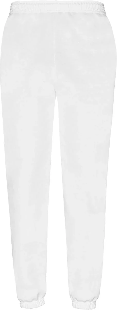 Fruit of the Loom Classic Elasticated Jog Pants – Jogginghose – White