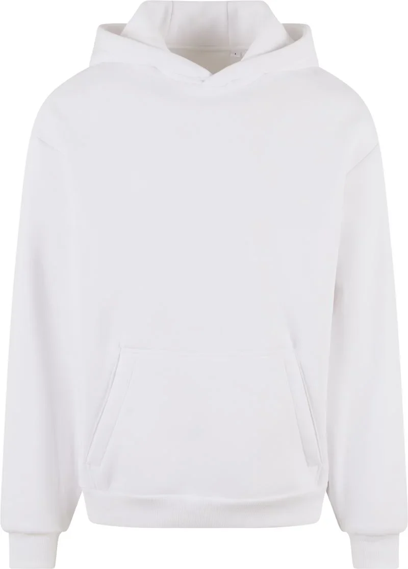New Morning Studios NM 011 – Schwerer Oversize Unisex Kapuzen Sweater – White
