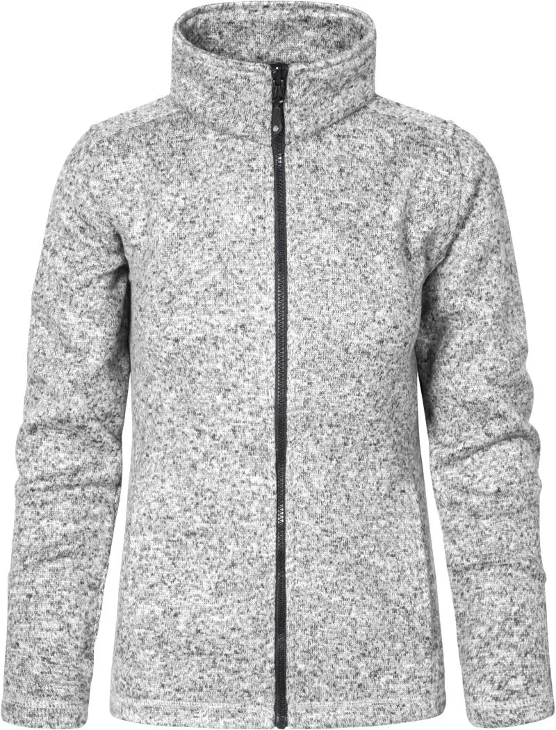 Promodoro 7725 – Damen Strickfleece Jacke – Heather Grey