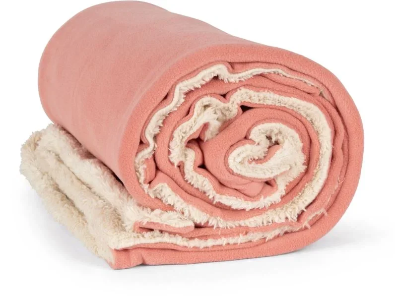 Kariban KP 431 – Sherpa Fleece Decke – Praline Rose