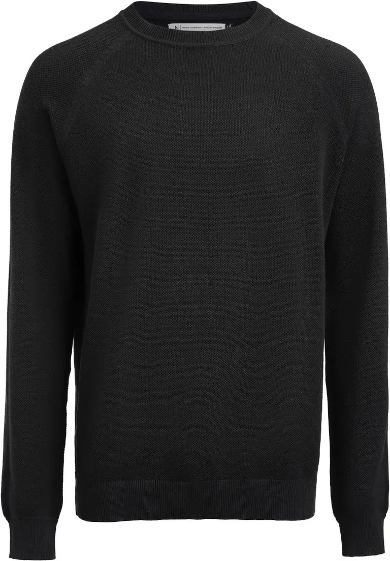 James Harvest Ashland Casual Sweater – Herren Strickpullover "Casual" – Black