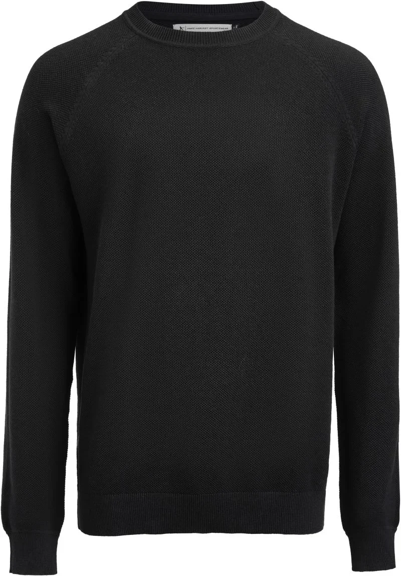 James Harvest Ashland Casual Sweater – Herren Strickpullover "Casual" – Black