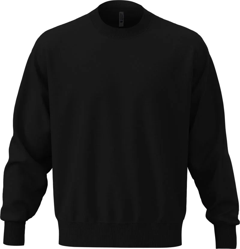 Next Level Apparel N 9007 – Schwerer Oversize Unisex Sweater – Black
