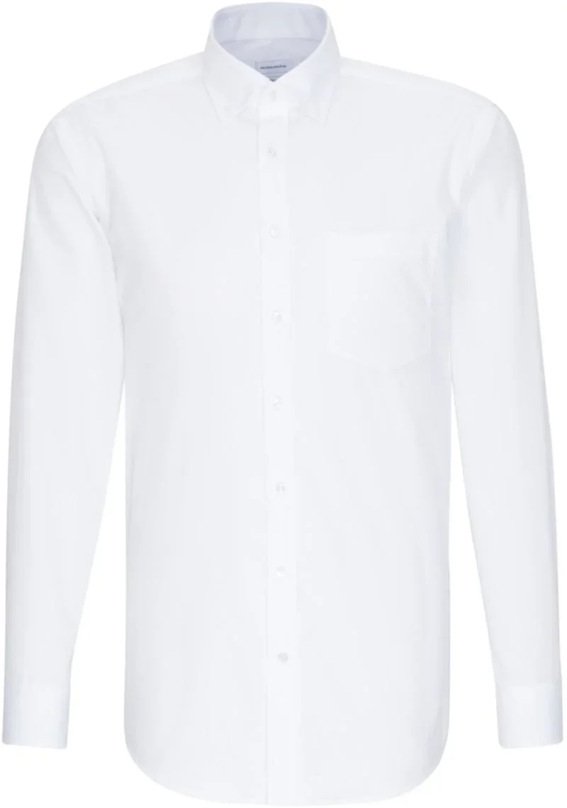 Seidensticker Shirt Button Down LSL – Hemd langarm – White
