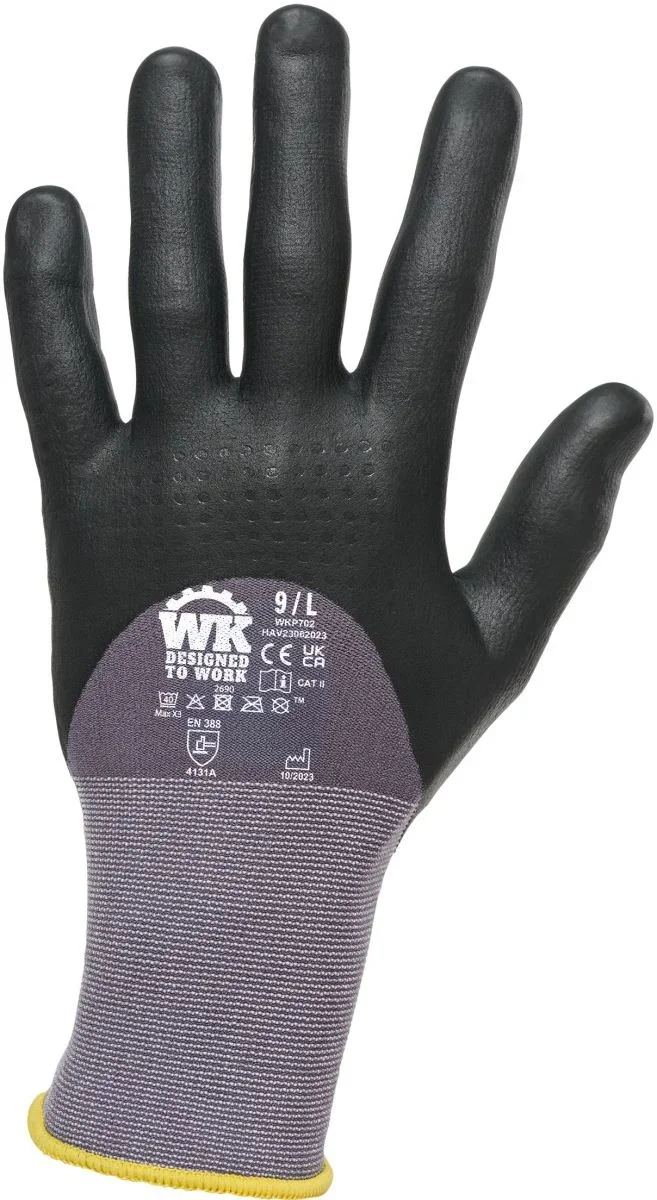 Kariban WKP 702 – Workwear Schwerarbeits-Handschuhe – Grey