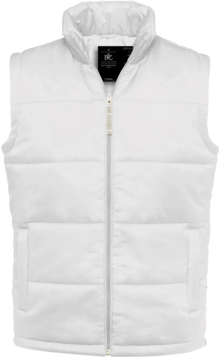 B&C Collection Bodywarmer – Herren Bodywarmer – White
