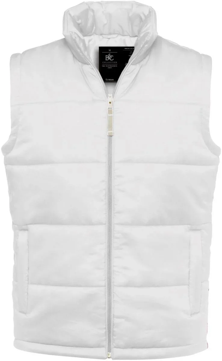 B&C Collection Bodywarmer – Herren Bodywarmer – White