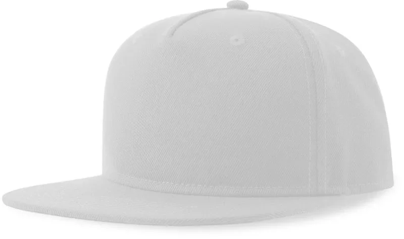 Atlantis Snap Five-S – 5 Panel Baseball Kappe – White