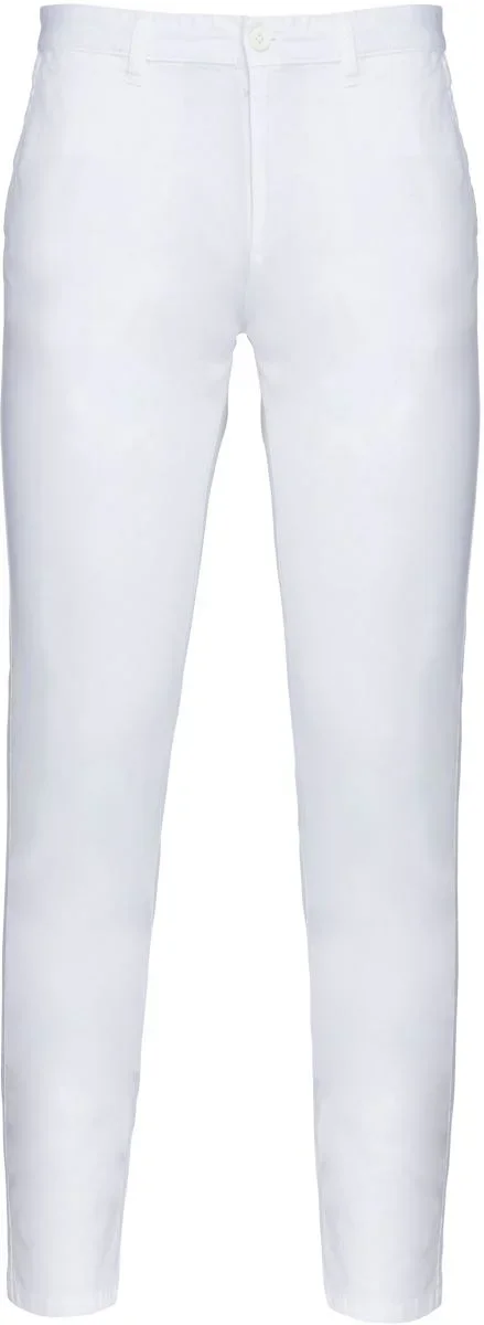 Kariban K 740 – Herren Chino Hose – White