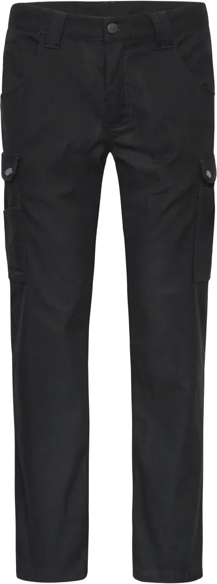 James & Nicholson JN 877 (62-68) – Workwear Cargo Hose - Solid – Black